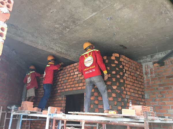giá xây nhà trọn gói khu tái định cư Lộc An Bình Sơn Long Thành